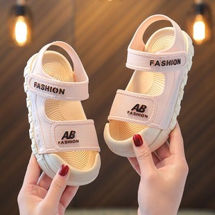 Children's Sandals Boys 3-6 Years Old Children's Girls Summer Soft Sole Anti-slip Waterproof Baby Beach Shoes