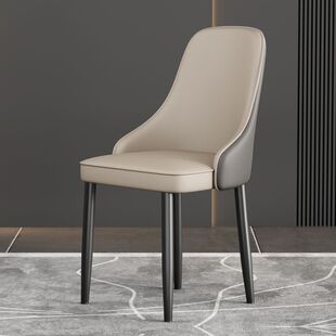 Italian New Minimalist Dining Chair Modern Simple Chair Light Luxury Backrest Chair Small Apartment Home Hotel Restaurant Chair