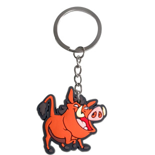 Lion King Keychain Small Gift Keychain Accessories DIY Schoolbag Pendant PVC Soft Glue Keychain Hanging Cute