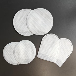 Factory wholesale U-shaped cosmetic cotton thickened lint-free round makeup remover cotton beauty salon special exfoliating pearl cotton
