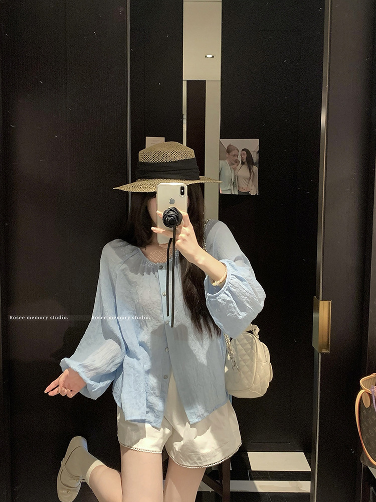 여성을위한 한국 탄성 허리 캐주얼 반바지 2025 여름 새로운 스타일 하이 웨이스트 디자인 레이스 슬리밍 와이드 레그 팬츠 시크