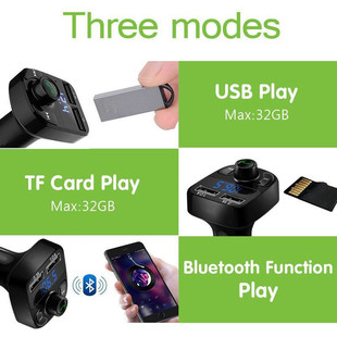 Автомобильное зарядное устройство USB автомобильный Bluetooth FM-передатчик X3 автомобильный Bluetooth громкой связи Автомобильный MP3-плеер x8
