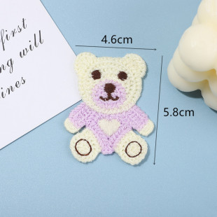 in stock clothing accessories manufacturers wholesale animal flower embroidery cloth stickers DIY clothing accessories hand sewing subsidies