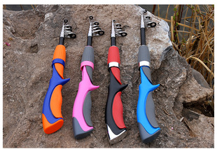 AliExpress короткая секционная Выдвижная Luya Rod Мини детская морская Удочка Портативная Выдвижная Luya Rod Рыболовная морская удочка