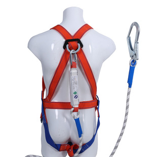 Leggings European-style high-altitude work safety belt half-body three-point safety belt full-body five-point cushion safety belt