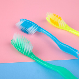 Factory Direct soft bristle hollow toothbrush ultra-fine soft bristle toothbrush adult toothbrush source factory gift