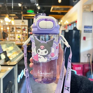 Sanrio подлинная авторизованная детская чашка с пипеткой портативная двойная чашка для питья