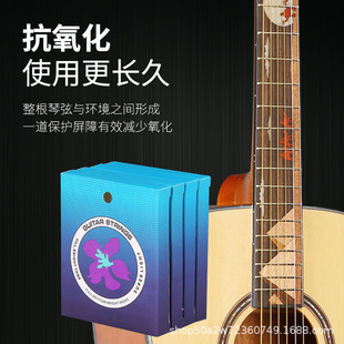 Cross-border Special for Guitar Strings Folk Acoustic Guitar Strings Colored Piano Strings Ukulele Classical Nylon Strings