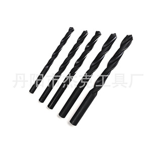 4341 high-speed steel Black grinding twist drill h2straight handle twist drill iron sheet woodworking thin metal sheet drilling