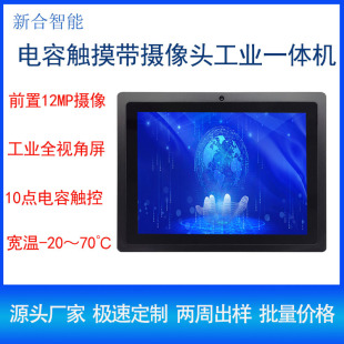 15inch Capacitive Touch Industrial Control All-In-One Machine Embedded Can Brush Face with 12Mp Camera Industrial Panel Computer