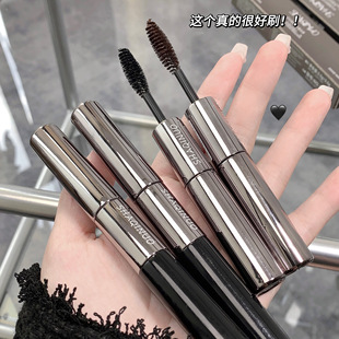 SHAQINUO shanuo long curling double-headed mascara is not easy to smudges makeup shaping two-in-one double-headed