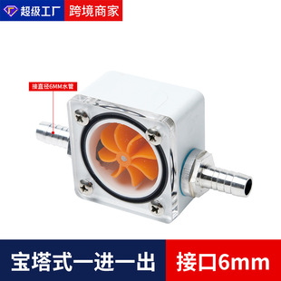 Engraving machine water-cooled spindle motor water flow indicator water pump rotor observer speedometer engraving machine accessories