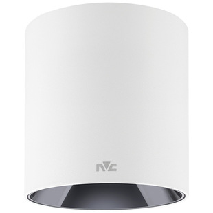 NVC Lighting Светодиодный потолочный светильник для поверхностного монтажа, полностью алюминиевая технология черного освещения, антибликовый дисплей для пальцев 90 NLED91825MS
