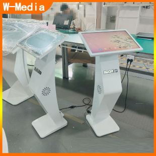 18.5/19 inch question and answer signature self-service query all-in-one horizontal k-type white in stock can be added with face recognition