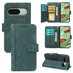 Applicable to Google Pixel 9/8/7/6 Pro XL Fengyun Reproduction Nine Card Flip Phone Leather Case