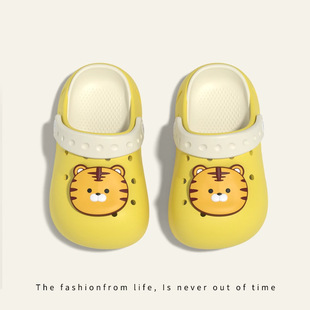 Small Pea Children's Hole Shoes Girls' Summer Antibacterial Soft Bottom Infant 2 Years Old 3 Girls Baby Toe Sandals