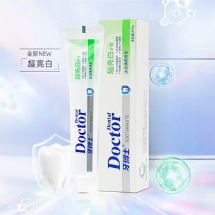 Doctor tooth super bright white toothpaste 220g teeth fresh breath one-piece delivery wholesale labor protection