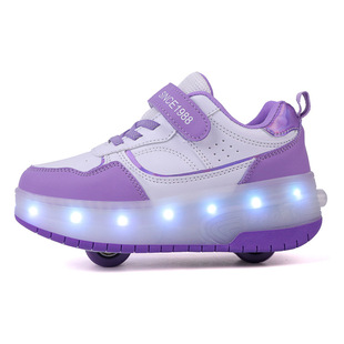 New fashion fashion fashion street cool light-emitting shoes heyday shoes skate shoes colorful light-emitting shoes