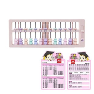 Second grade children's abacus mental arithmetic mathematics kindergarten first grade seven beads seven beads 13 PEP textbooks synchronization