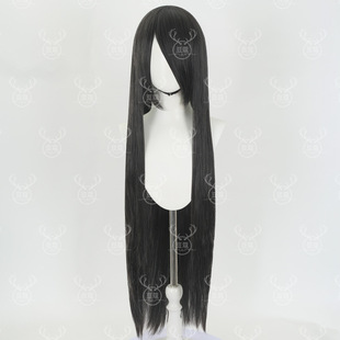 Cardamom 100cm long straight universal hair niang styling scalp head cos wig wig long bangs multicolor