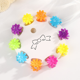 Rainbow Ins Korean Style Small Grab Clip Hyun-a Children's Hairpin Crown Love Hairpin Card Baby Bangs Clip
