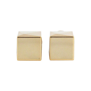 Trendy square cut Magnetic buckle lipstick tube empty tube packaging material manufacturers supply golden plastic cosmetics lipstick tube