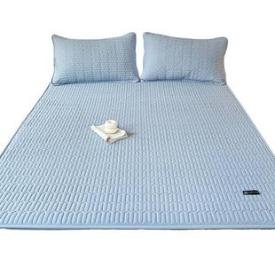 2025 new class a raw cotton soybean antibacterial padded waterproof bed hat mattress protection cover-four seasons running quantity