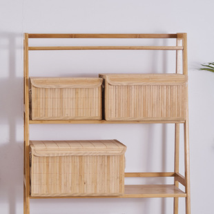 Nordic storage basket suit large bamboo basket woven gift box children's full moon gift basket wholesale