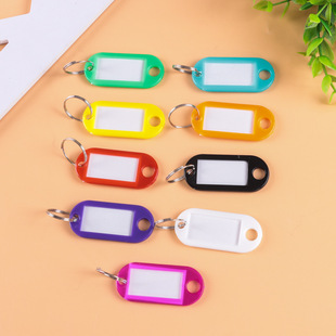 Spot Wholesale Pvc Material Keychain Injection Molded Luggage Checked Luggage Tag Boarding Pass Can Be Customized with Logo Printing