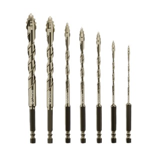 Lansheng four-blade serrated eccentric drill for ceramic tile drilling concrete special electric drill head ultra-high hardness dry drilling