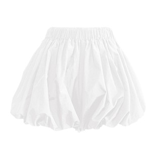 Black Cloud Bud Trousers Women's Summer High Waist Slimming Pumpkin Pants A- Line Casual Bubble Lantern Shorts