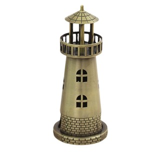 Cross-border Hot-selling Alloy Lighthouse Model Ornaments Metal Crafts Photography Props Clothing Store Window Ornaments