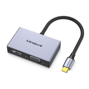 Cross-border type-c docking station hdmi VGA expansion gigabit network card usb conversion hub hub u disk