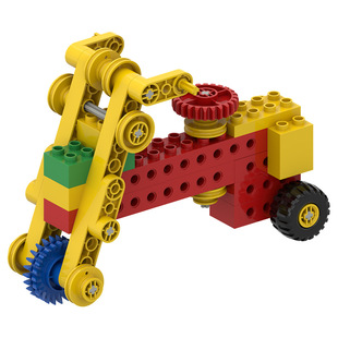 Совместим с Lego 9656 большие частицы забавные механические строительные блоки просветительные учебные пособия Обучающие сборочные игрушки большой частичный двигатель