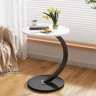 Simple Coffee Table Mobile Small Coffee Table Home Light Luxury Balcony Casual Table and Chair Living Room Sofa Side Table Small Coffee Table Side Cabinet