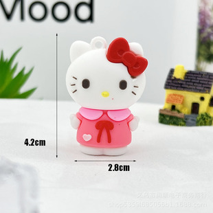 12KT кошачий брелок Кукла KT кошачий брелок подвеска Sanrio брелок подвеска девочка брелок