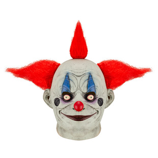 Halloween mask latex headgear clown headgear smile mask ghost face performance bar dance cos props