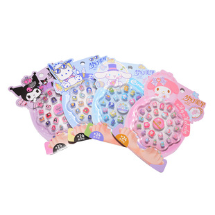 Sanrio Fantasy маникюрный набор наклейки для ногтей Meltty наклейки для ногтей милые кулуми декоративные наклейки для девочек игрушки