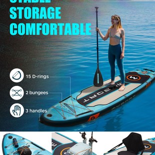 myboat paddle board stand-up sup surfboard inflatable fishing paddle board water ski Luya double direct sale