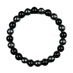 TK cross-border explosive bracelet memory bracelet obsidian hematite beaded bracelet in stock wholesale