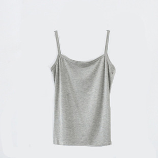 High stretch camisole women's spring and summer sleeveless bottoming all-match slim fit inside and outside wearing sexy bottoming sleeveless top