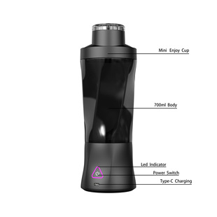Трансграничный новый Portable Blender Большая емкость портативный стакан для сока Сильная мощность для измельчения льда соковыжималка