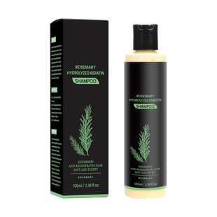 Cross-border non-standard rosemary hair care plant oil nourishing and moisturizing repair fluffy refreshing shampoo 100ML