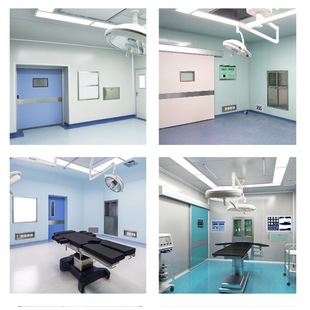 Operating Room Airtight Door Hospital Pedal Induction Swipe Electric Door Medical Automatic Door Beauty Salon Translation Sliding Door
