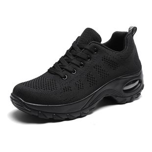 Women's shoes foreign trade cross-border 41 plus size elderly walking shoes mesh breathable casual shoes women's height increasing shoes word mother shoes