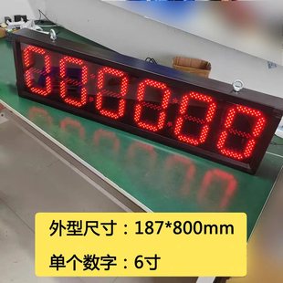 Large screen display hand counter activity check-in count clock count match counter forward counter
