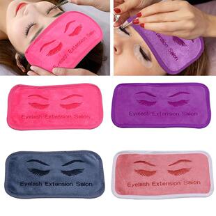 Cross-Border Supply of Special Forehead Scarf for Grafting Eyelashes, Eyelash Transplant Tool, Soft and Comfortable Makeup Face Wash Towel
