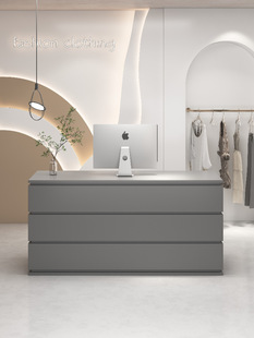 Cashier Shop Small Bar Company Front Desk Reception Desk Internet Celebrity Tide Shop Small Clothing Store Counter Simple