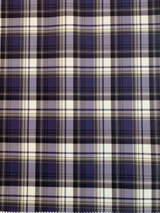 Printed Leather Film Anti-Fouling Waterproof Plaid Pattern Printed Fabric