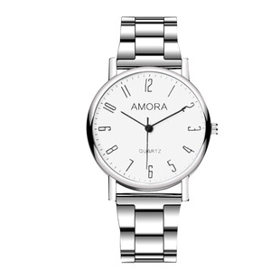AMORA in stock factory direct men's watch gift watch wholesale watch simple steel band quartz watch